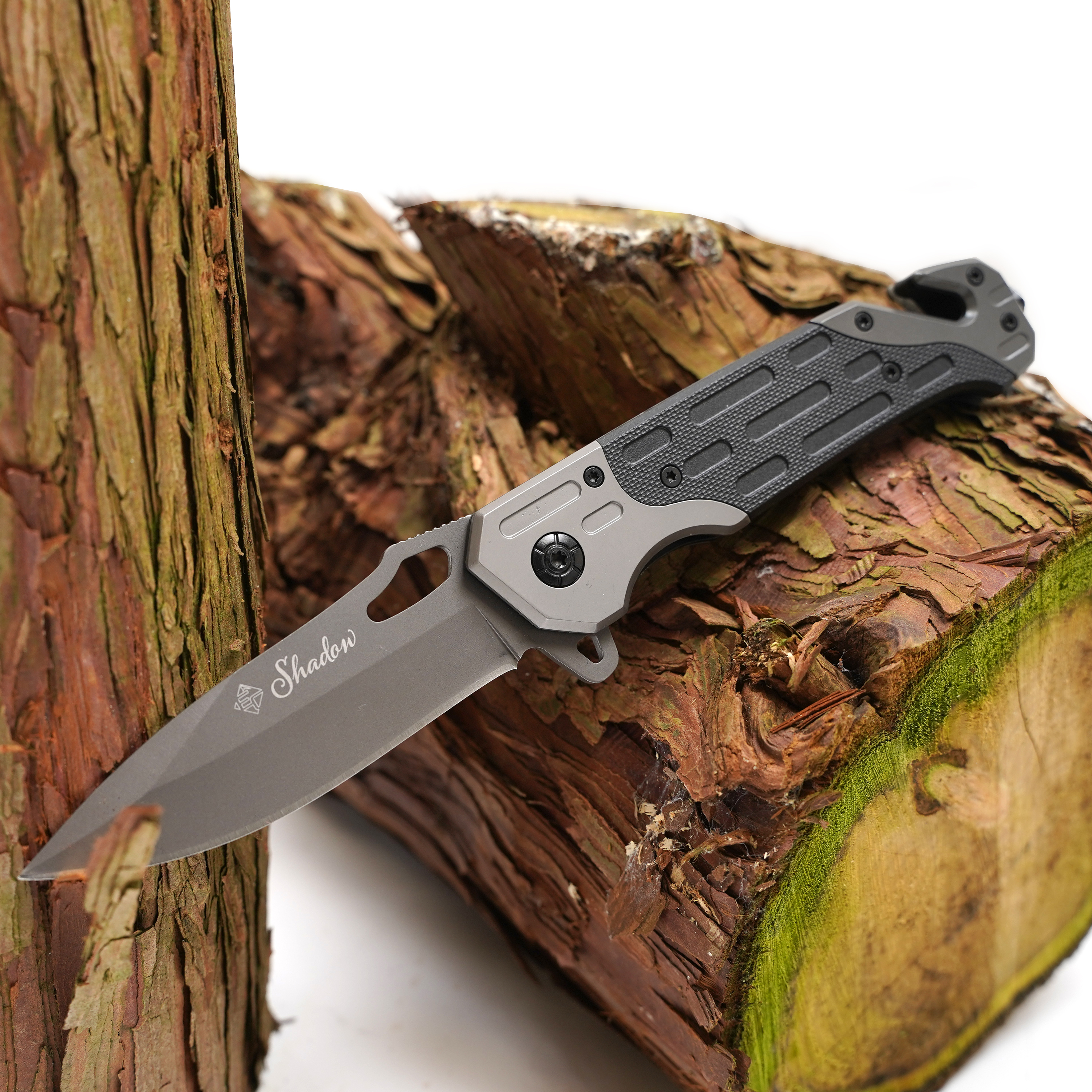 Eurocatch Shadow Couteau Pliant – Design Moderne, Fonctionnalité Maximale