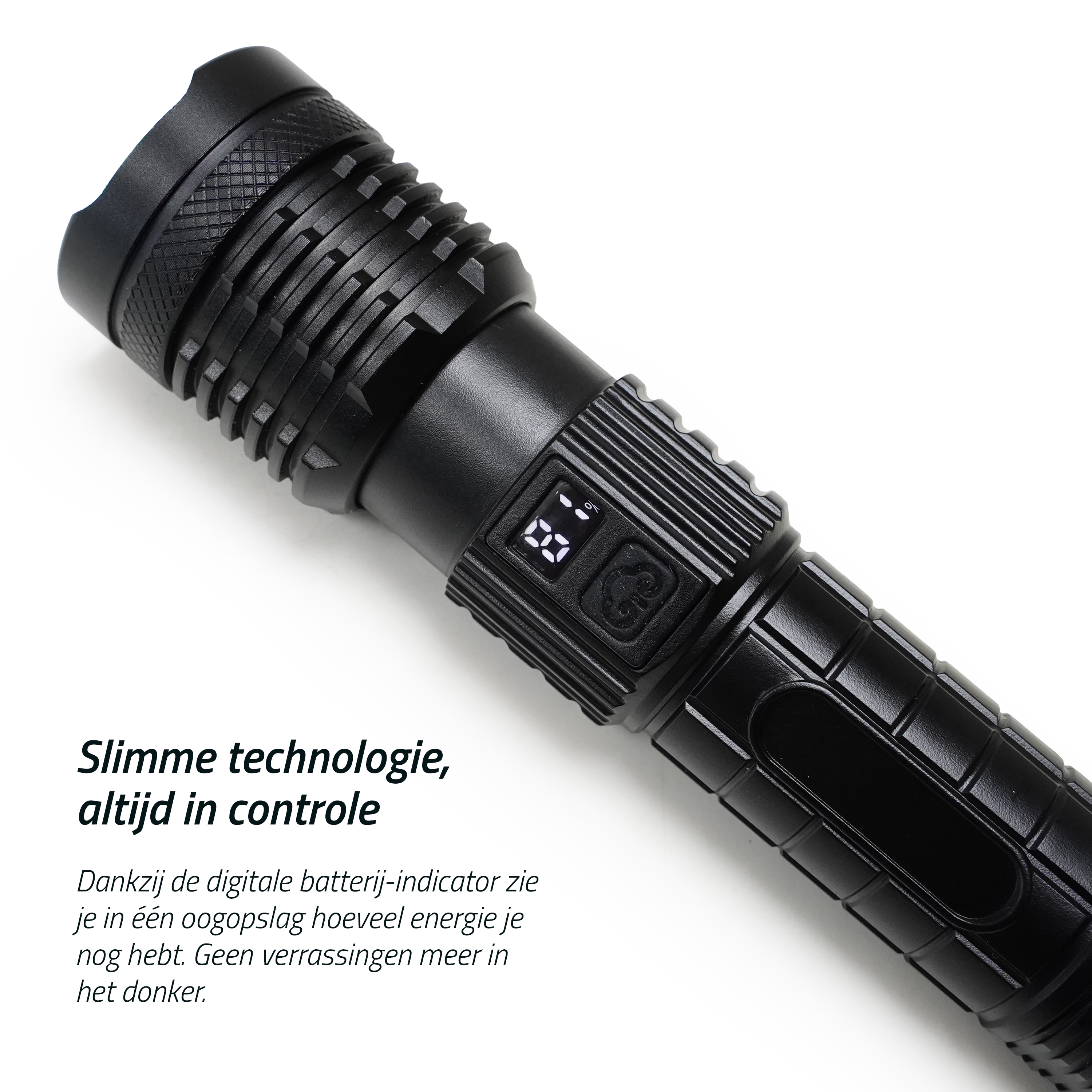 Faith High Power Laser LED -  10W - Flashlight - Rechargeable 