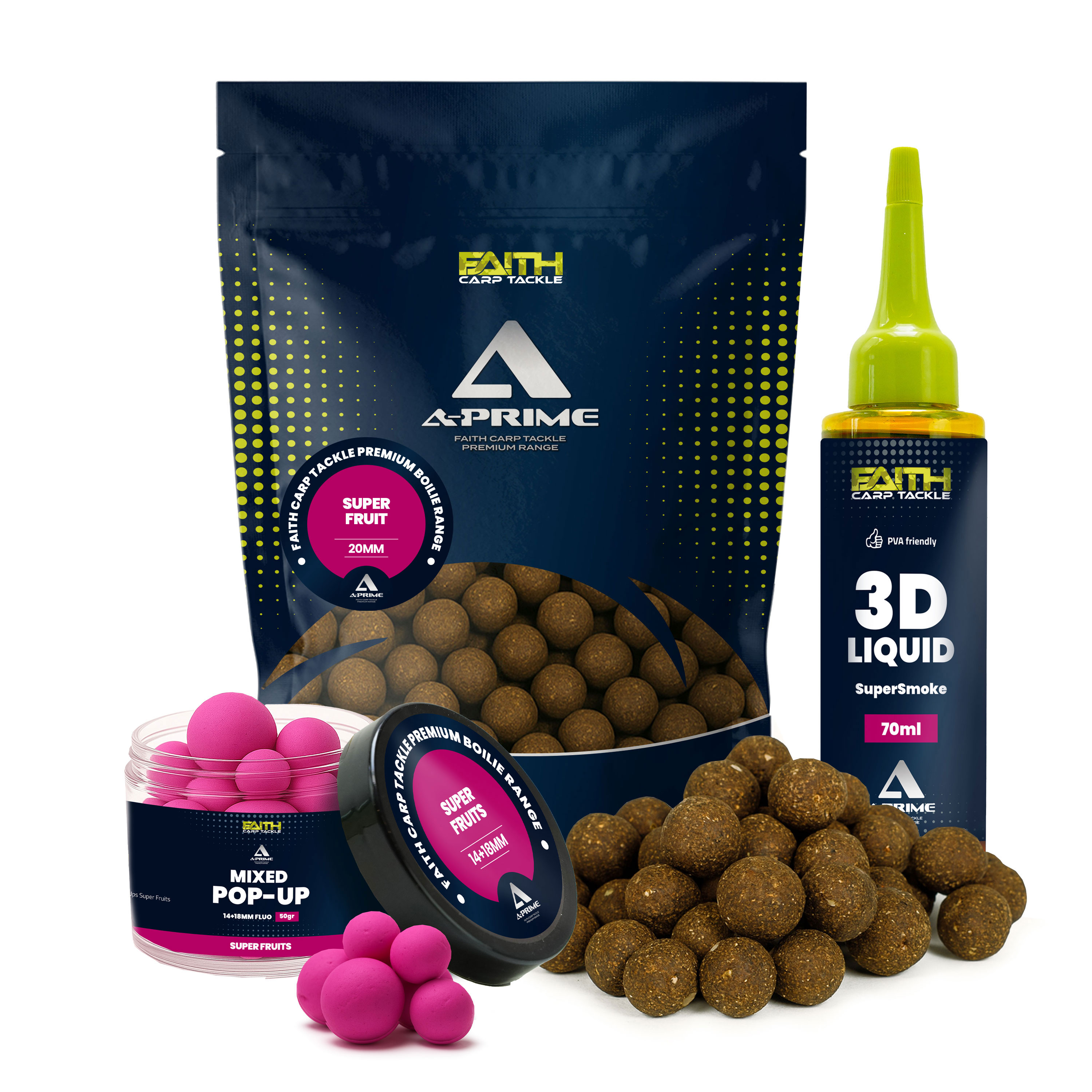 Offre combinée Faith A-Prime Bouillettes - Super Fruits