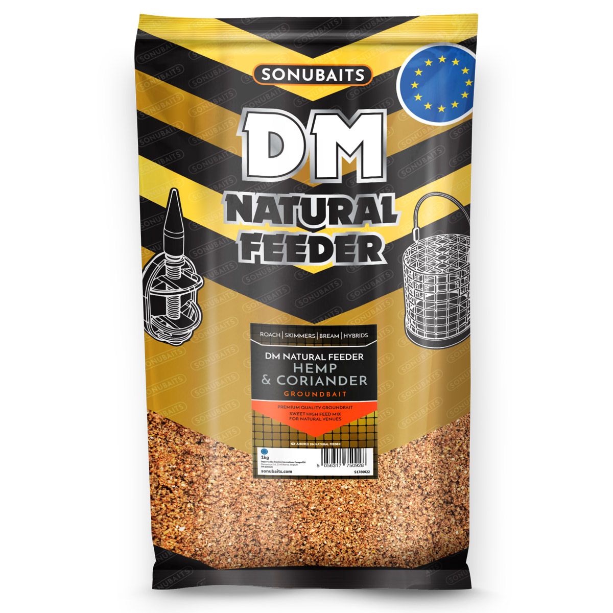 Sonubaits DM - Natural Feeder - Chanvre & Coriandre - 1kg