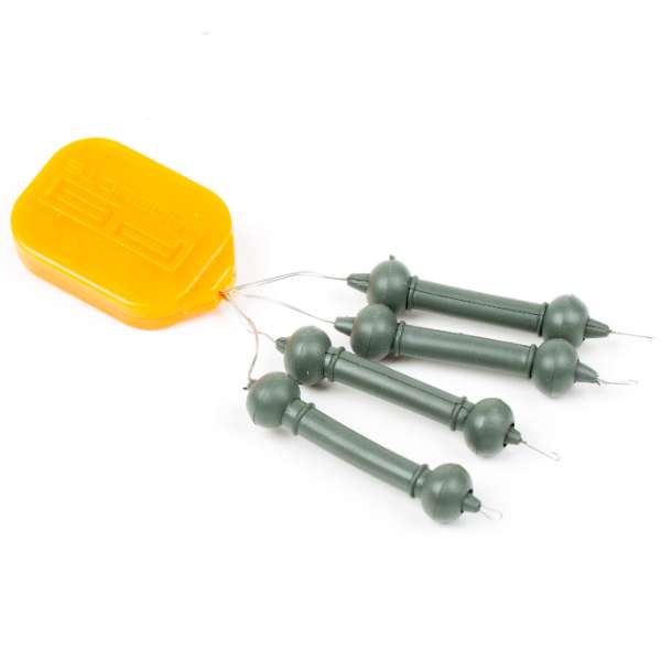 DT Heli-Chod Rubber & Beads - Herbe - X-Small - 4 Pièces