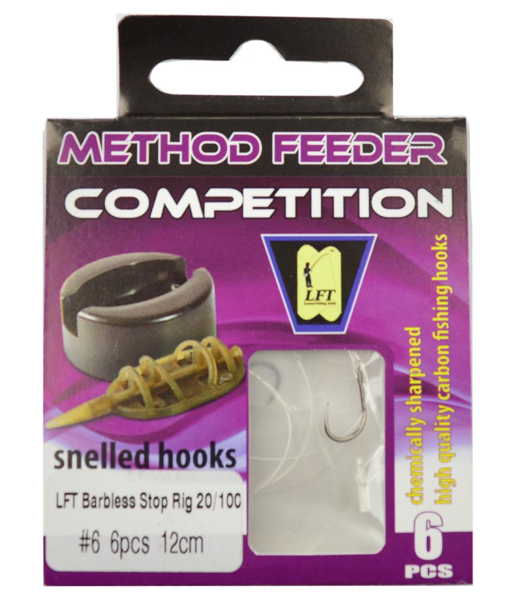 LFT Barbless Stop Rig - 20/100 - #6 6pcs - 12cm