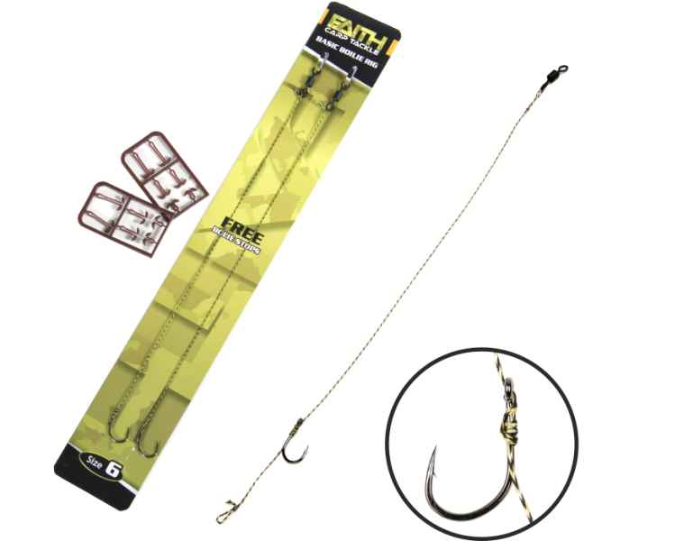 Basic Rig Bouillette - Barbless/ Sans Ardillon - Taille 6
