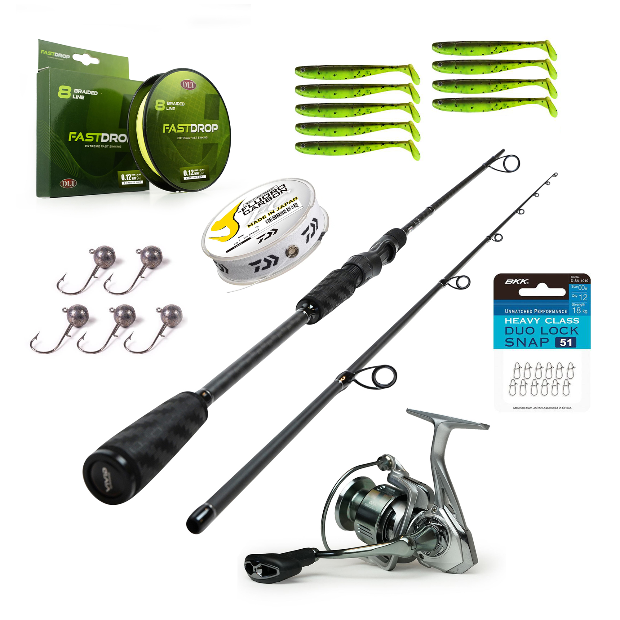 Ensemble Jigging Sandre DLT – Composé par Camiel de notre magasin de Lelystad