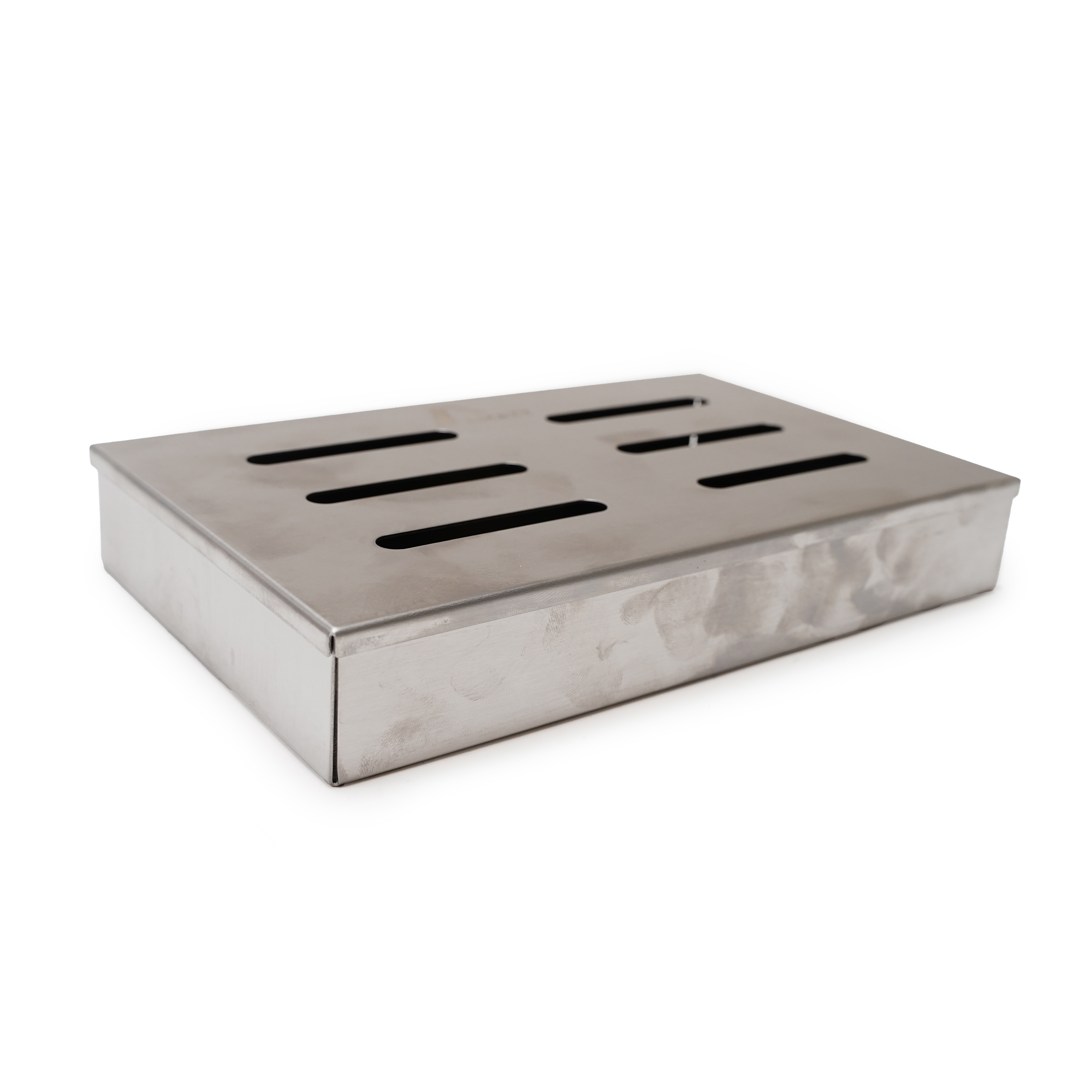 Eurocatch Set de Bois de Fumage avec Boîte à Fumage en Acier Inoxydable – Inclus 3 x 4L de Copeaux