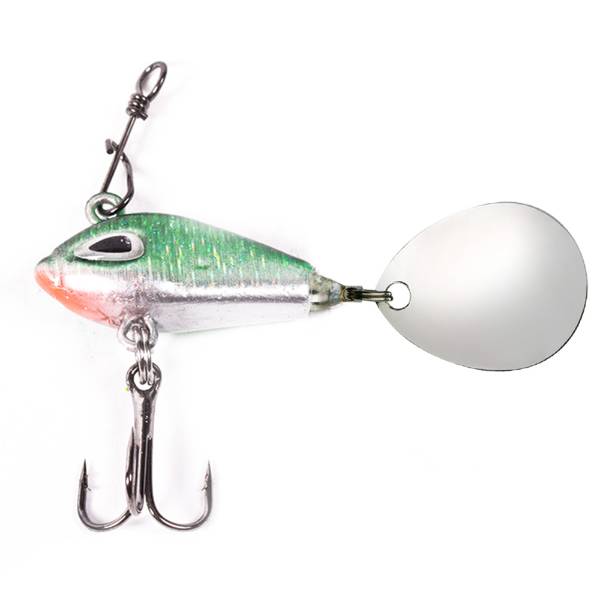 Spinfish - Vert/Gris - 14g - Poisson Nageur 