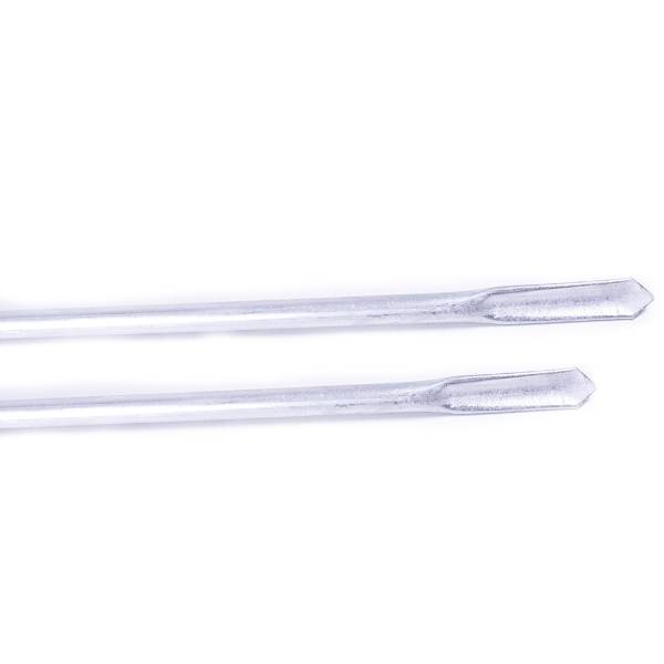 Traxis Ensemble de supports télescopiques pour chenilles forestières - Support de canne - 60-100 cm - Aluminium