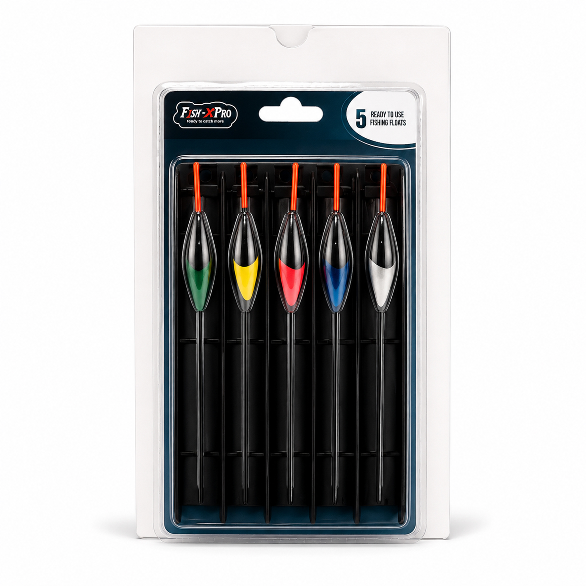 FISH-XPRO Fish-Xpro - Kit complet prêt à pêcher - 5 pièces