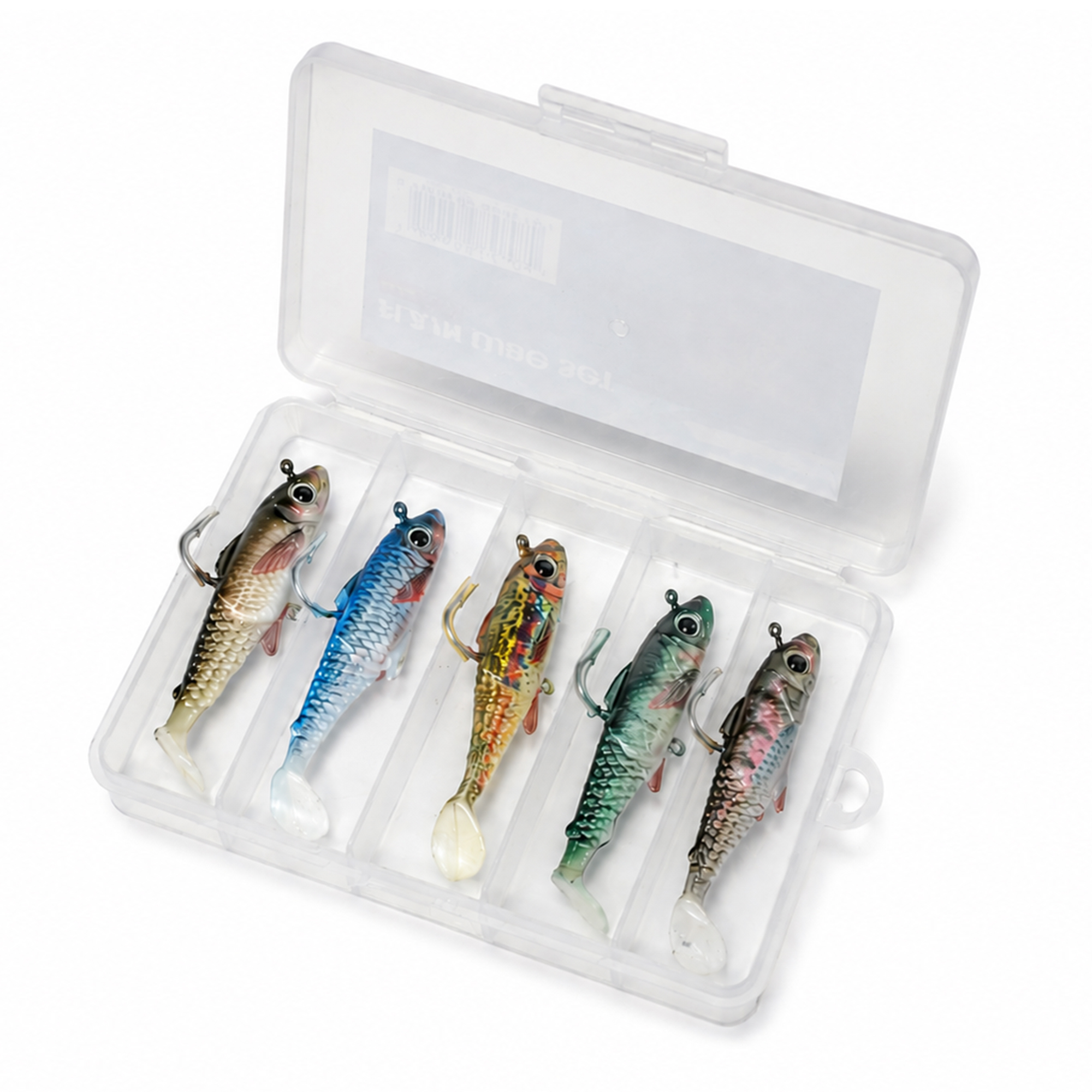 Fish-Xpro Flash Lure Set - 8,5cm - 18g - Set 5pcs - incl Tackle Box