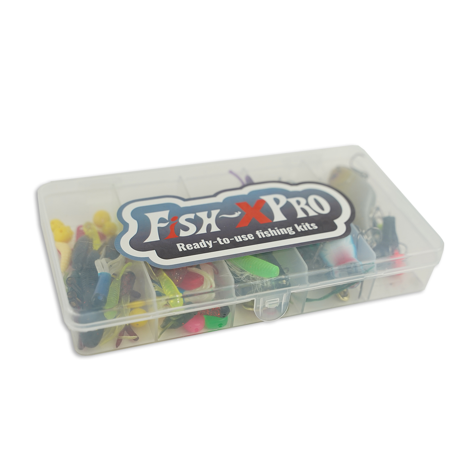 FishXpro Leurre set 88 pièces avec Tacklebox