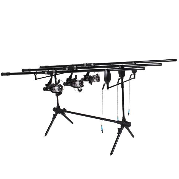 Fish-Xpro Improvement mega Carp set 3 cannes - 3 Cannes - Moulinets - Filet carpe - Rod pod - Alarmes de touche - Tapis de décrochage - Fourreau Fish-Xpro Improvement mega Carp set 3 cannes - 3 Cannes - Moulinets - Filet carpe - Rod pod - Alarmes de touche - Tapis de décrochage - Fourreau