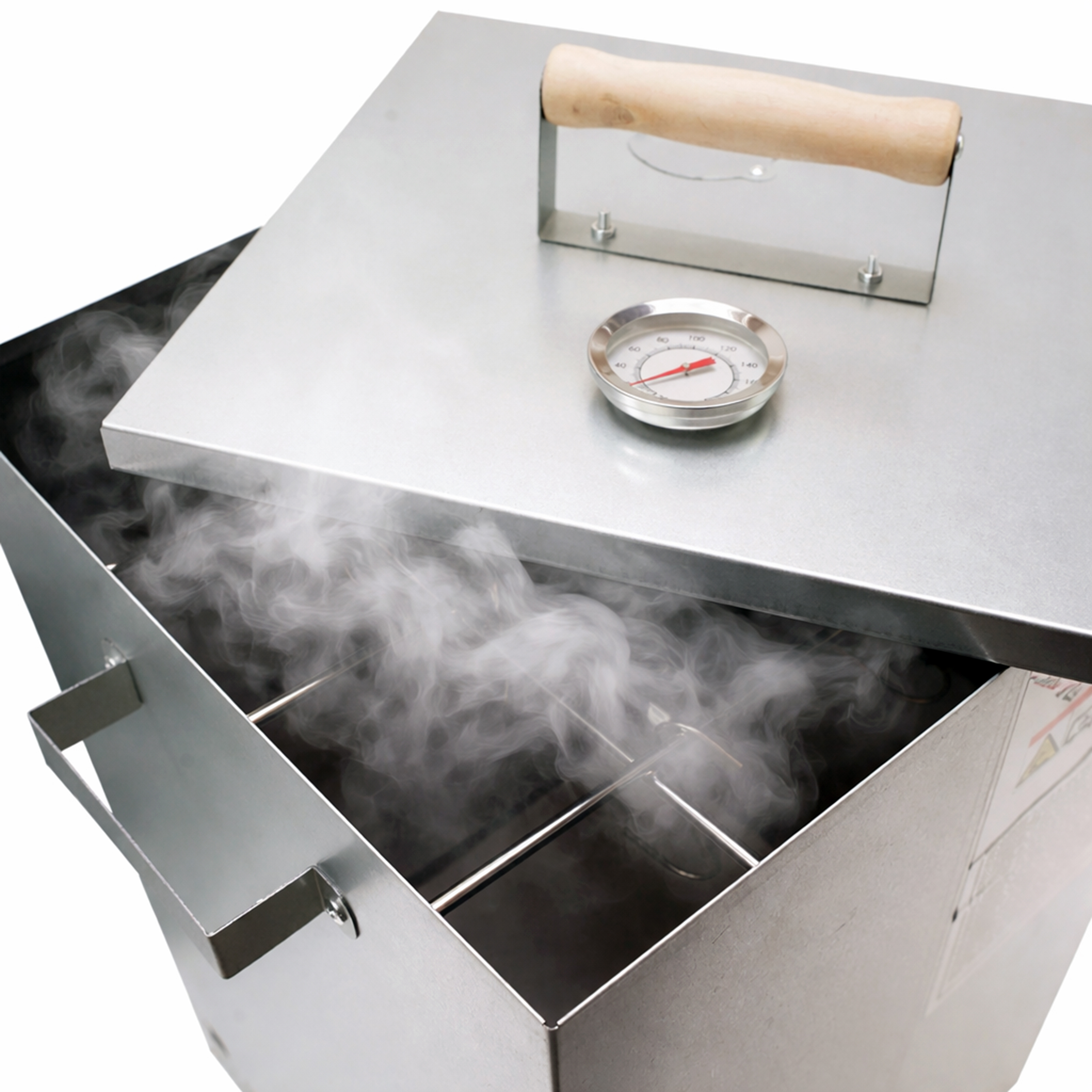 Eurocatch Fumoir Télescopique Carré – Kit Complet pour Fumer Poisson & Viande