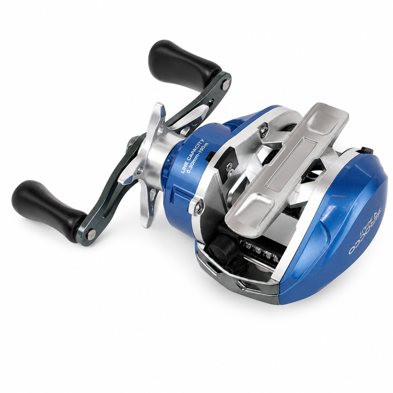 Moulinet pêche Sirocco 301LH - Moulinet baitcasting - Moulinet Carnassier