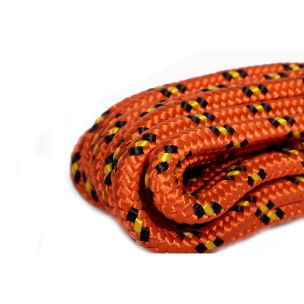 Polypropylène Cordage - Orange/Noir/Jaune - 10mm - 10m - Corde