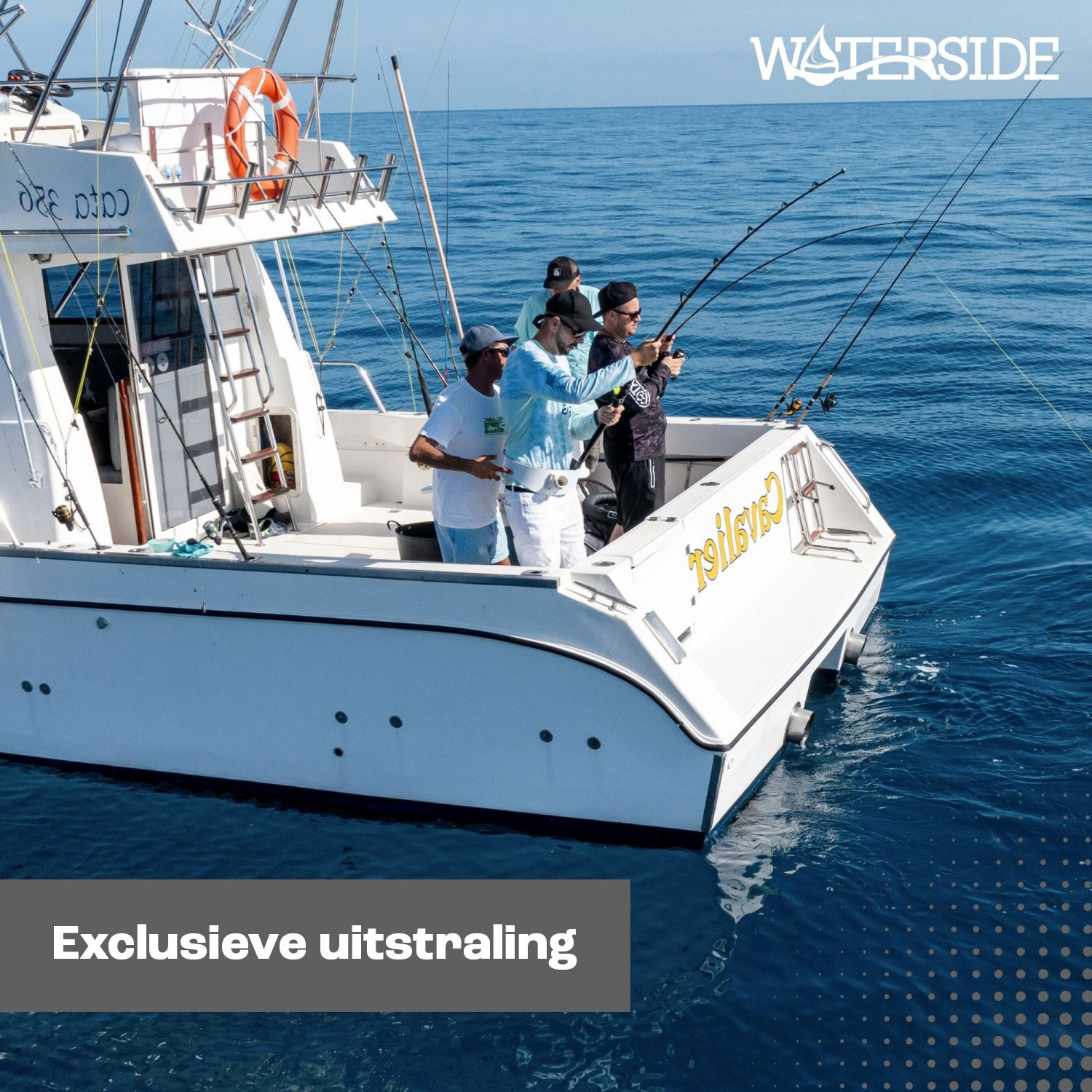 Waterside - Luxus Low Back - Siège de bateau - Veste - Série Dark