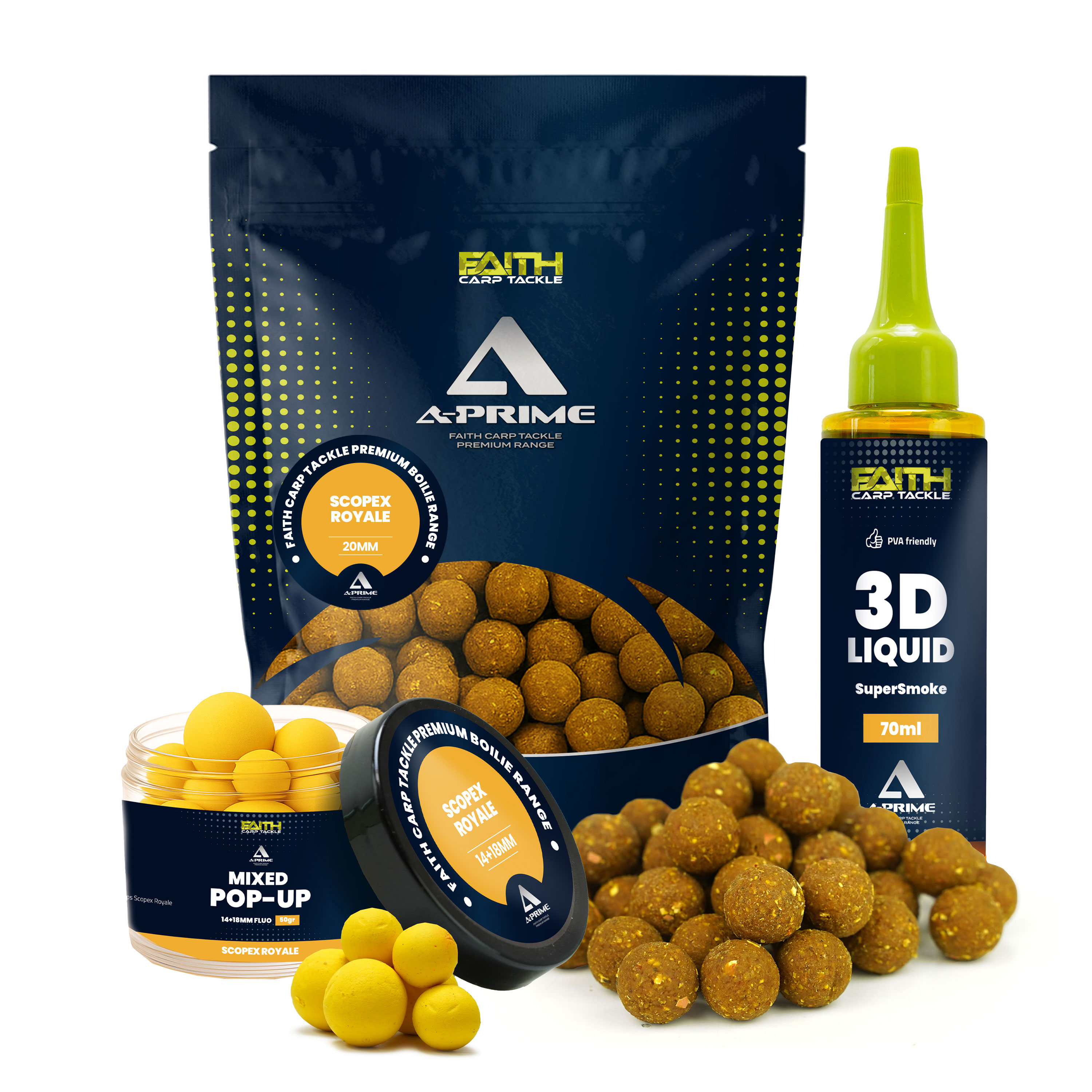 Offre combinée Faith A-Prime Bouillettes - Scopex Royale