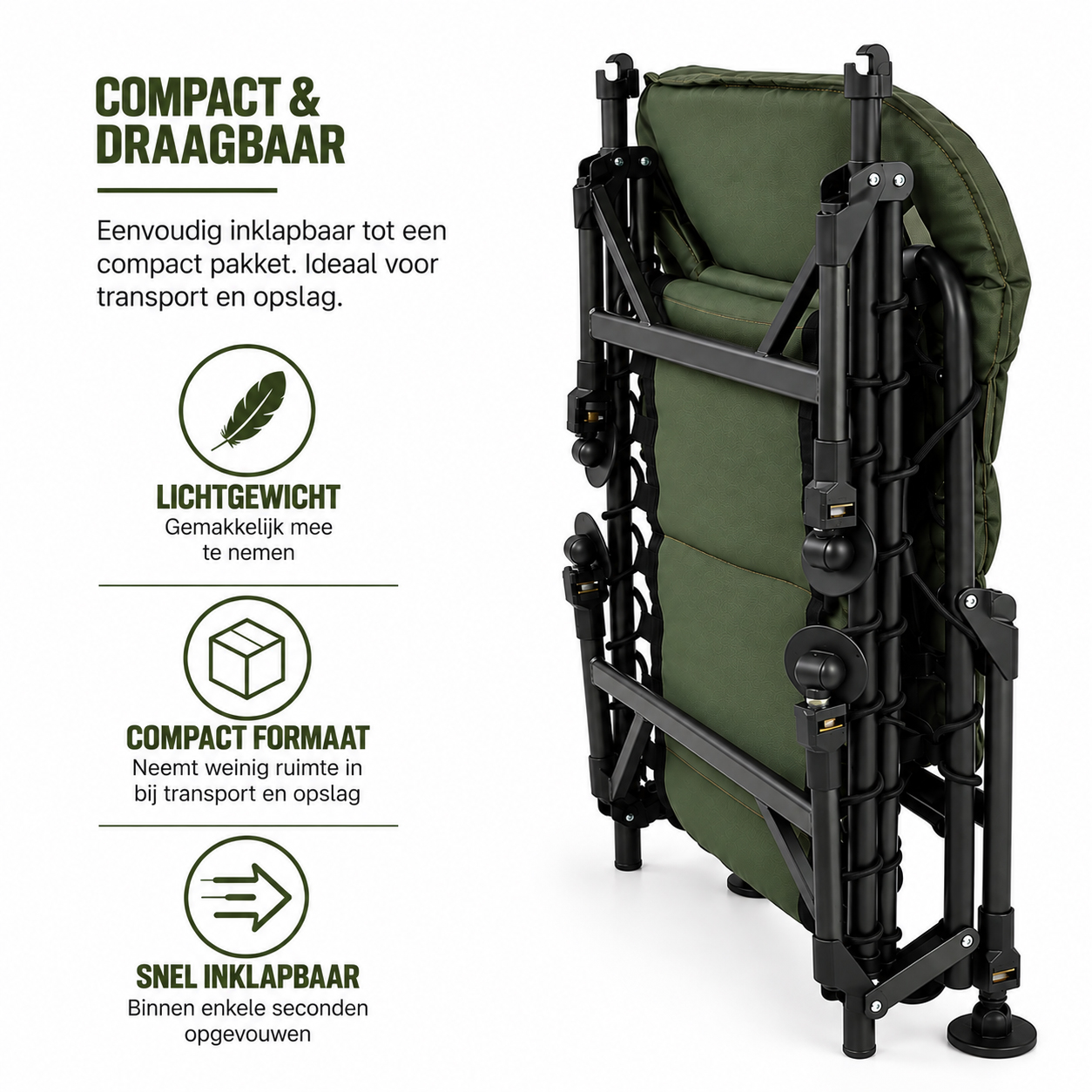 Flat-Bed 6-Leg - Bedchair
