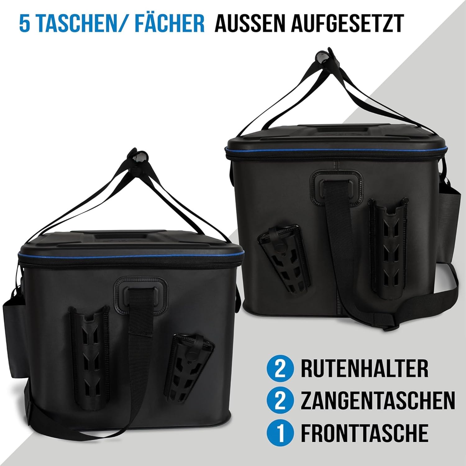 Pro Tackle Ensemble de sacs EVA Bakkan 5 pièces - Ensemble de sacs