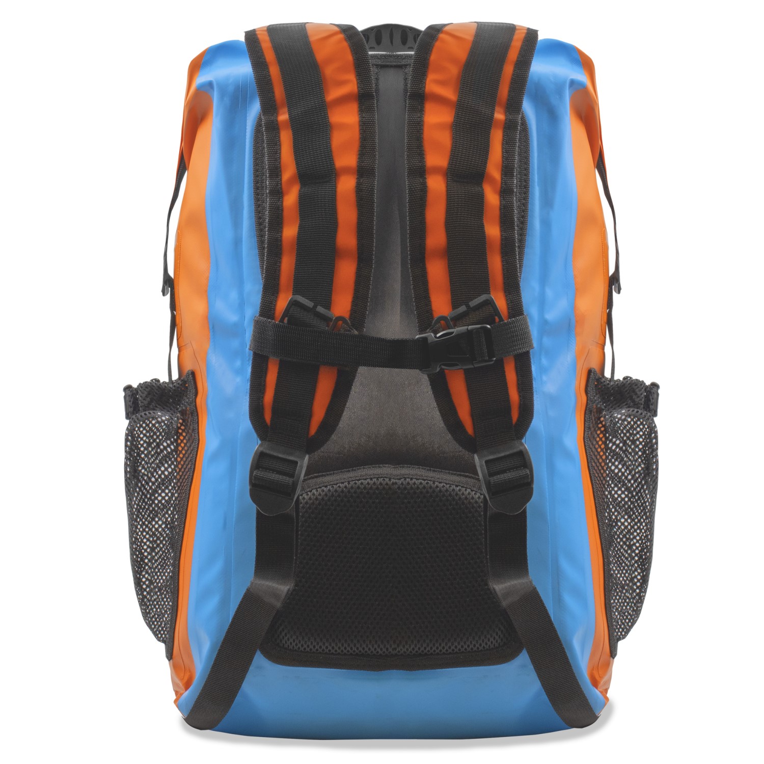 Legendfossil - Sac à dos en bâche Traveler - Bleu-Orange - 30L - Imperméable - Sac à dos - Sac à dos - Bleu - Orange