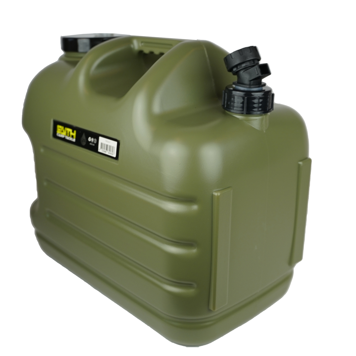 Faith | Jerrican avec Robinet | 25 L Polyéthylène Vert | Sécuritaire pour les Aliments