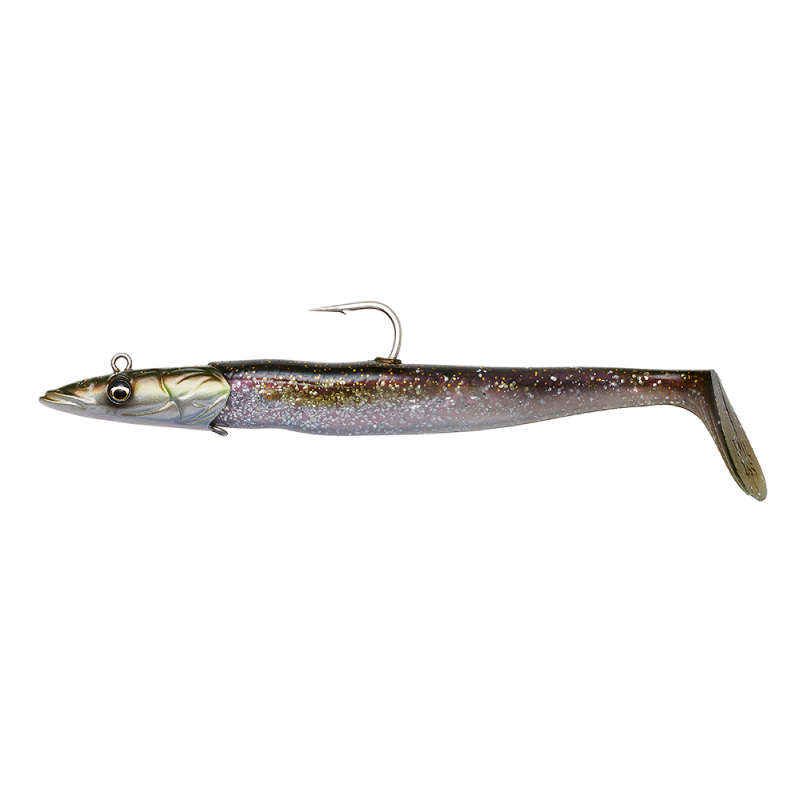 Savage Gear - Sandeel V2 - Vert Argent - 18 cm - 56 grammes