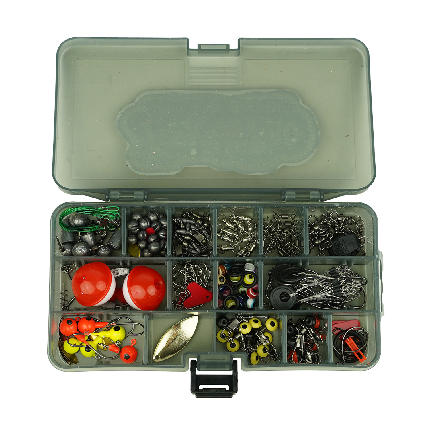 FishXpro Fishing Bits&pieces Ensemble de matériel 233 pièces – Ensemble de pêche complet