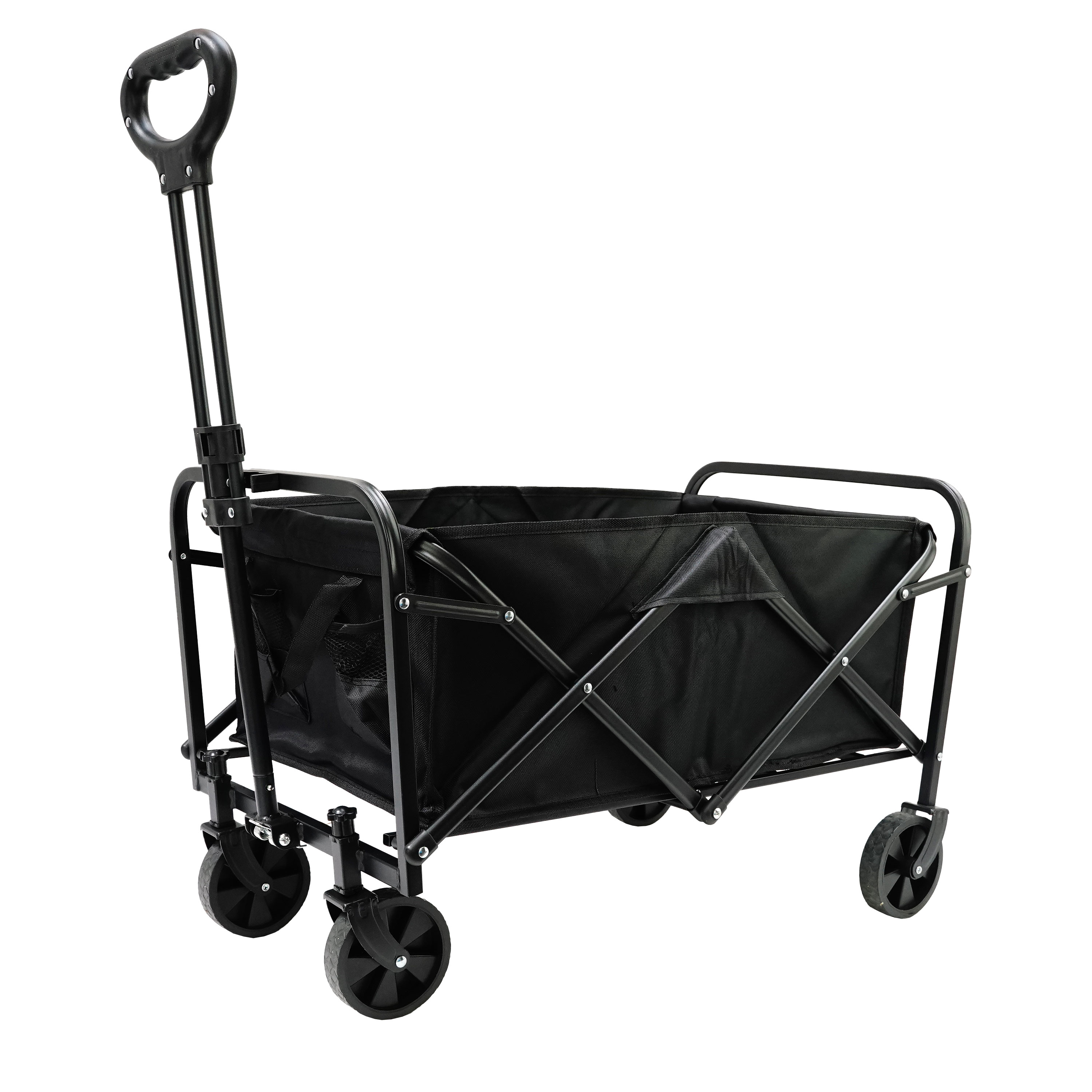 Eurocatch Folding Wagon - Opvouwbare Transportkar 75x62x86 cm - Inklapbare Bolderkar met Wielen