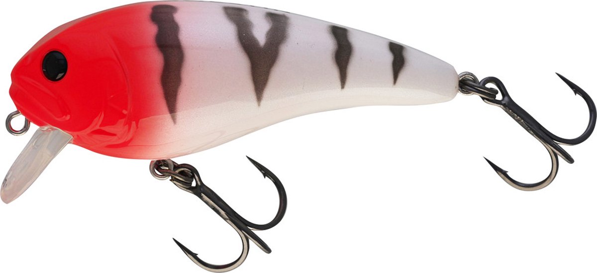 Westin FatBite - Crankbait - 8cm - 24g - Floating - Striped Redhead