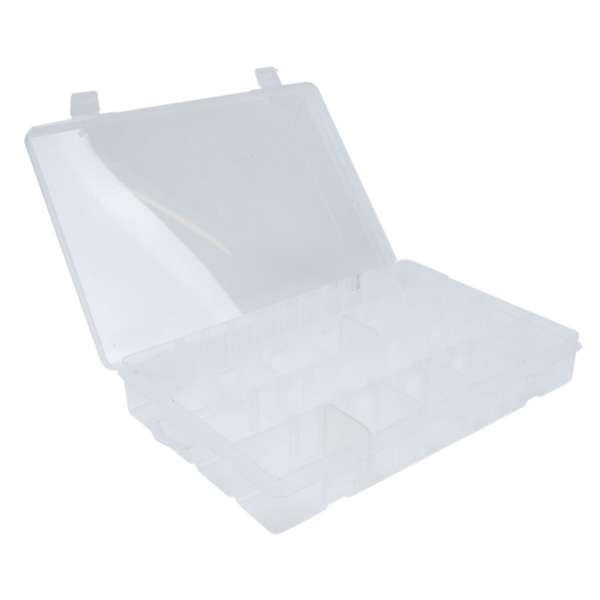 Eurocatch Fishing Tacklebox Transparent | 27x19x4cm