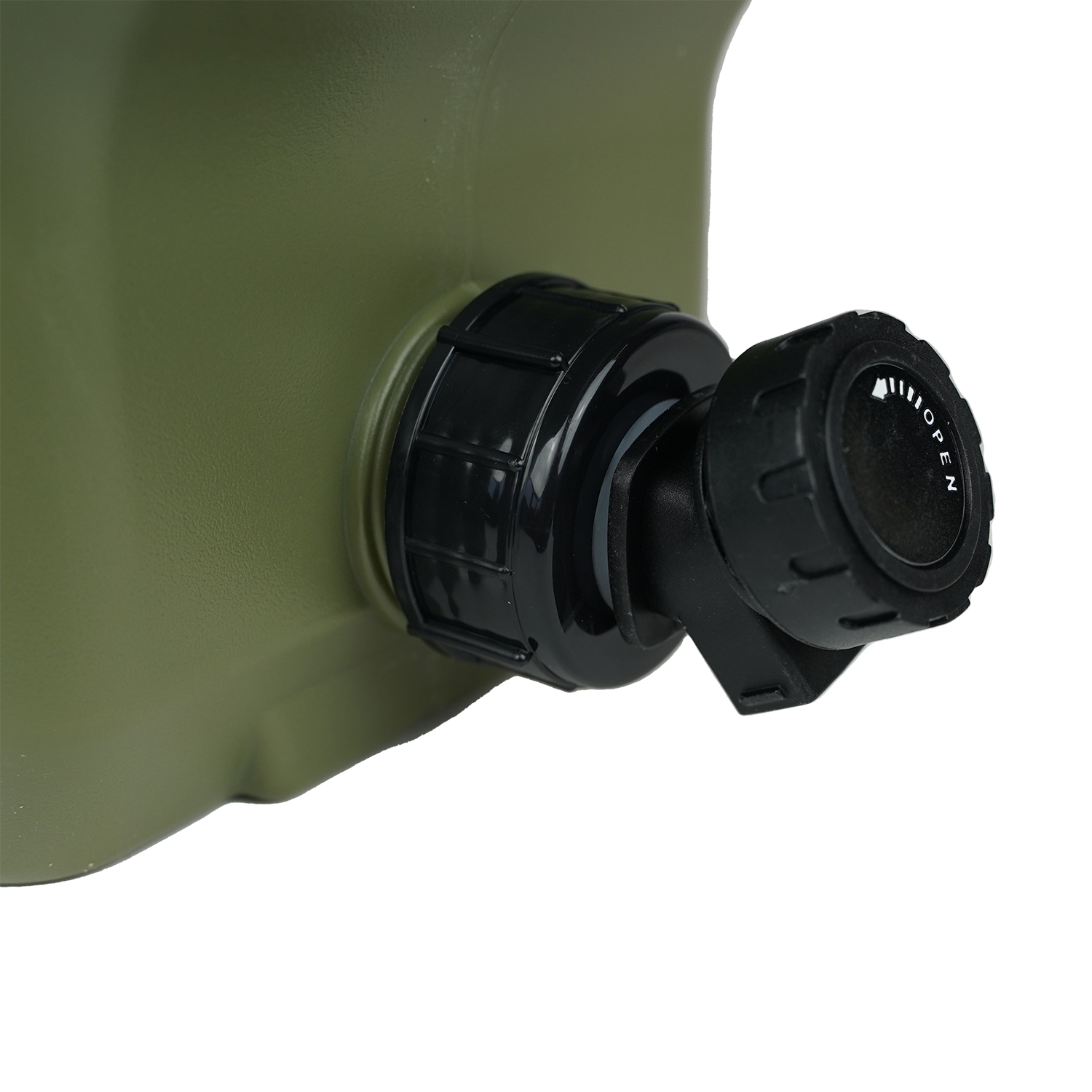 Faith | Jerrican avec Robinet | 12 L  Polyéthylène Vert | Sécuritaire pour les Aliments