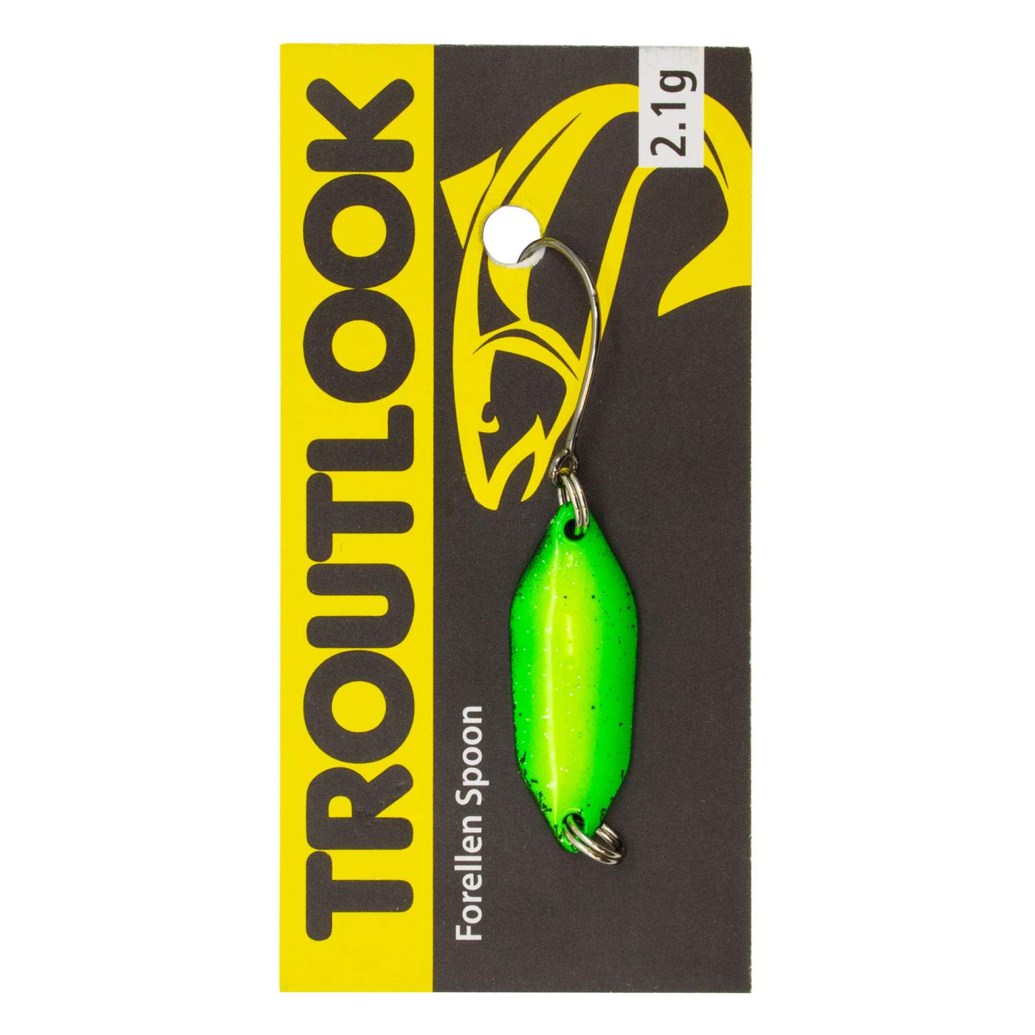 Look Truite - Cuillère à Truite - Clash - 2.6cm - 2.1gr - Vert & Noir