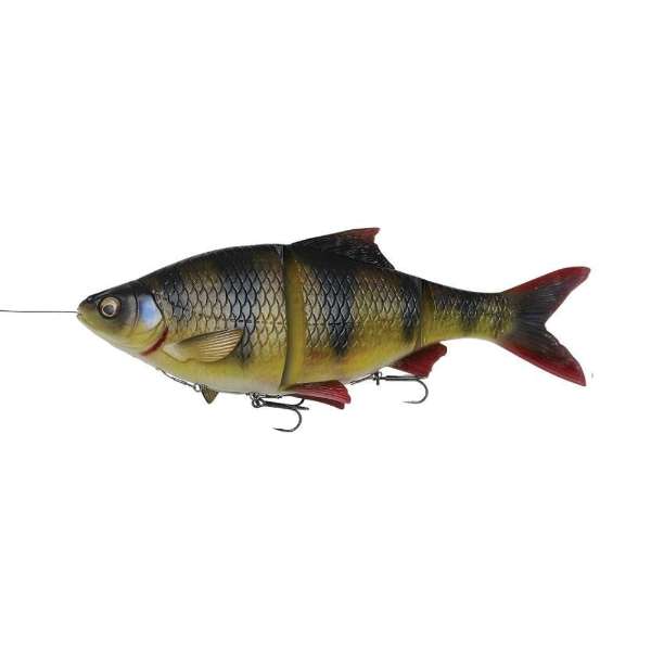 4D Line Thru Roach - Slow Sink - Perch - 18cm - 80g - Leurre Souple