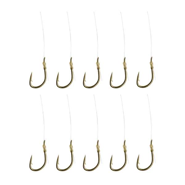 Spezi Maggots - #18 - 0.10mm - 0.9kg - 60cm - 10pcs - Bas de Ligne 