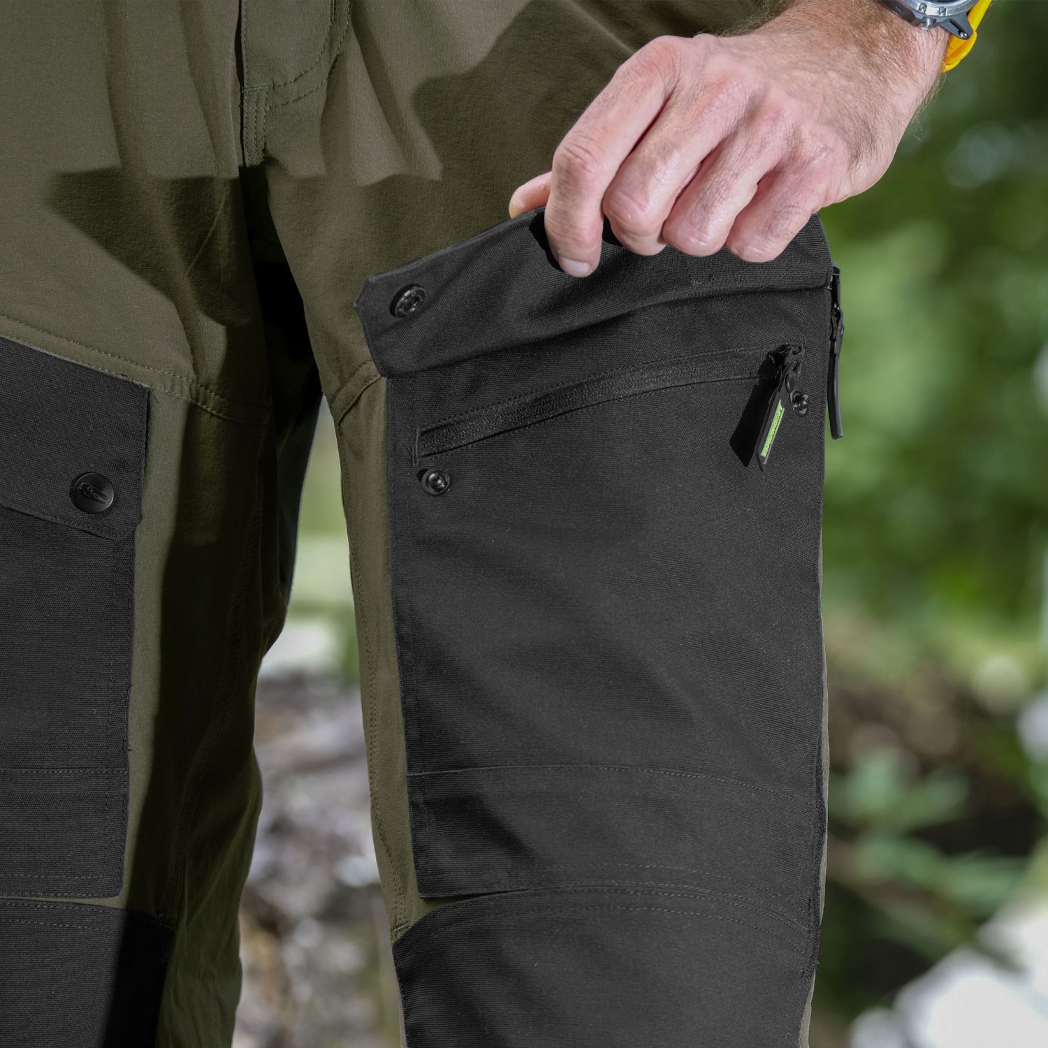 Legendfossil - OF Stretch Pants Suède - Pantalon outdoor - Olive - S