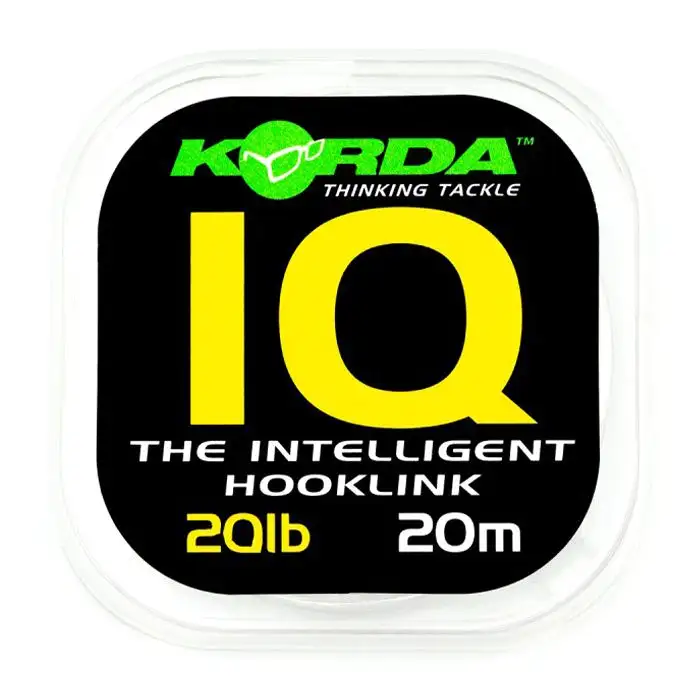 Korda IQ Der intelligente Hakenlink | 20 Pfund | 20m