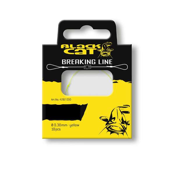 Ligne Cassant - Jaune - 6.00kg - 0.30mm - Matériau Montage