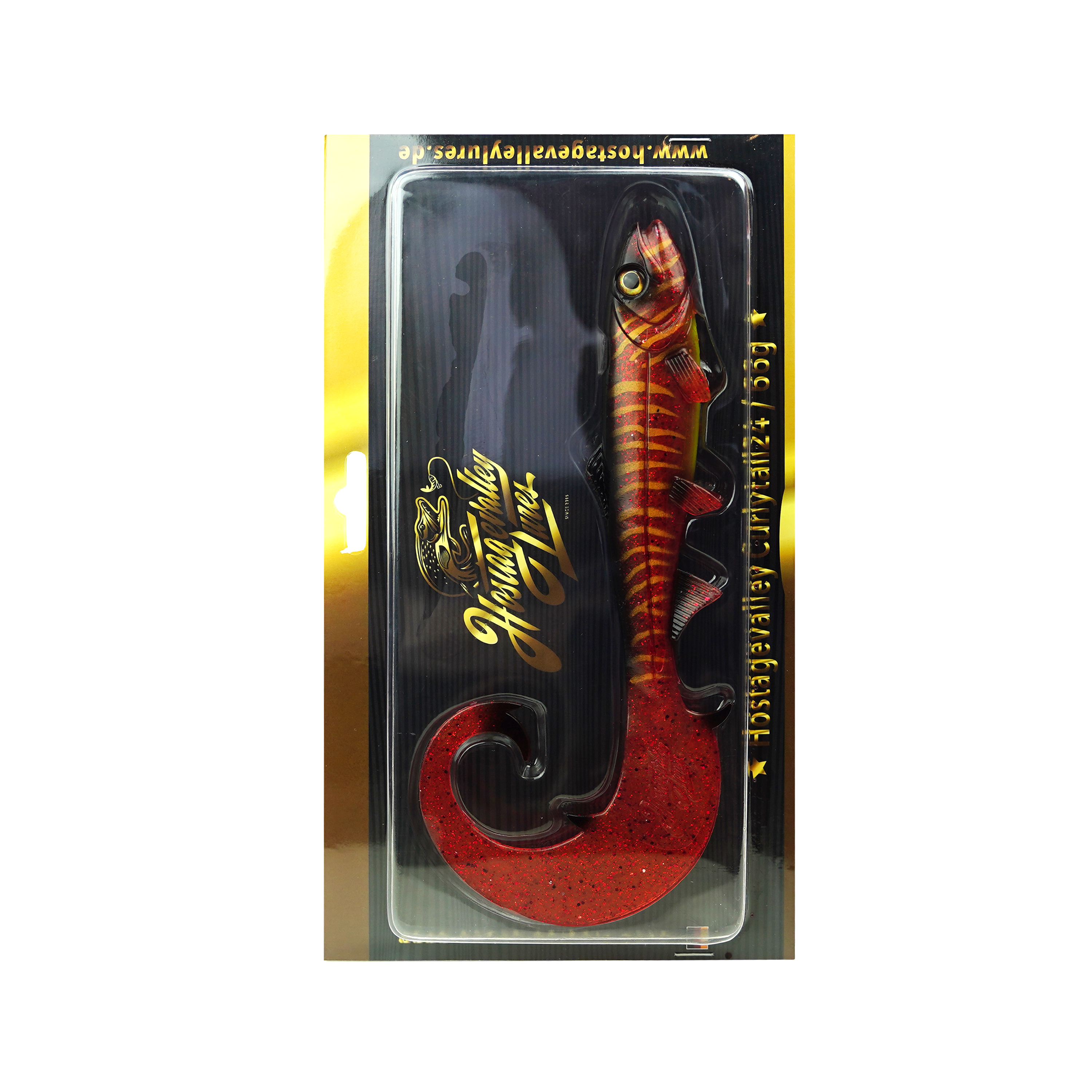 Hostagevalley Curlytail - Brochet Rouge - 24cm