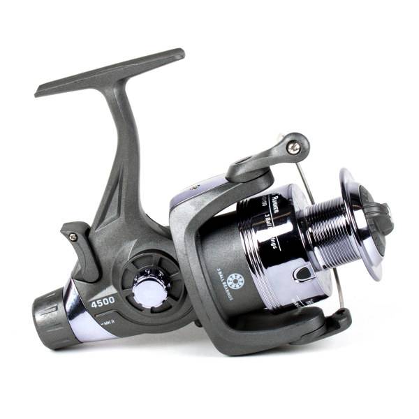X2 Helius Runner Moulinet à bobine libre lot de 2 avec fil de pêche - Moulinet pêche - Moulinet carpe