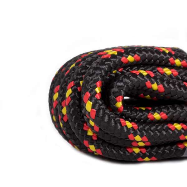 Polypropylène Cordage - Noir/Rouge/Jaune - 10mm - 10m - Corde
