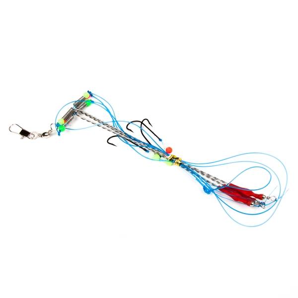 Leader des poissons plats de la lune de minuit - 3x15cm - Taille 6