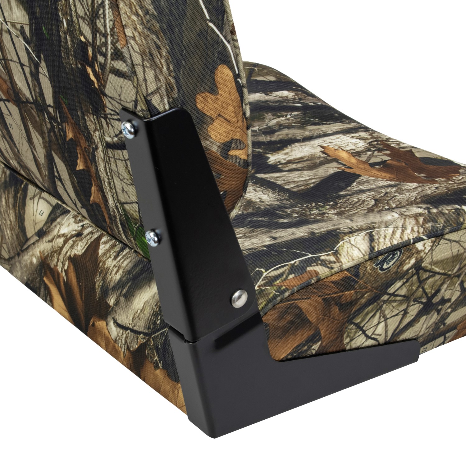 Waterside Captain Premium Boatseat à dossier haut - Realtree/Camou - Siège de bateau