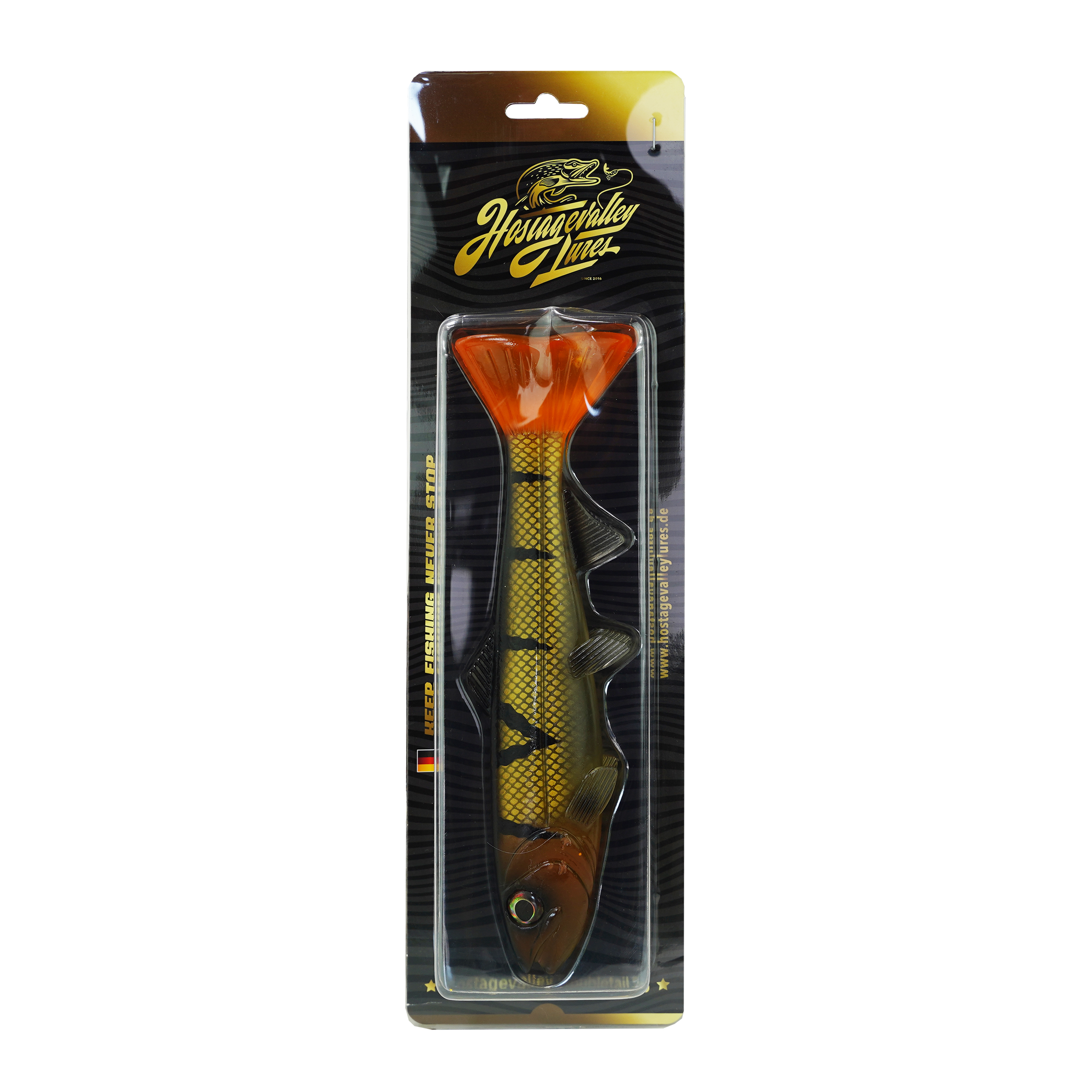 Hostagevalley Troubletail - Perche Transparente - 14cm
