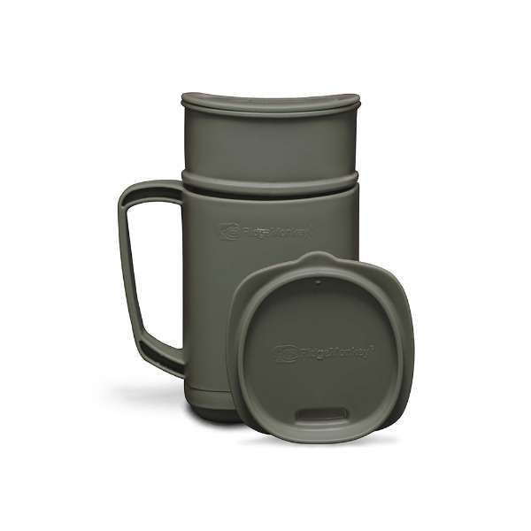 Thermomug DLX - Gunmetal Green - Goblet - Ensemble