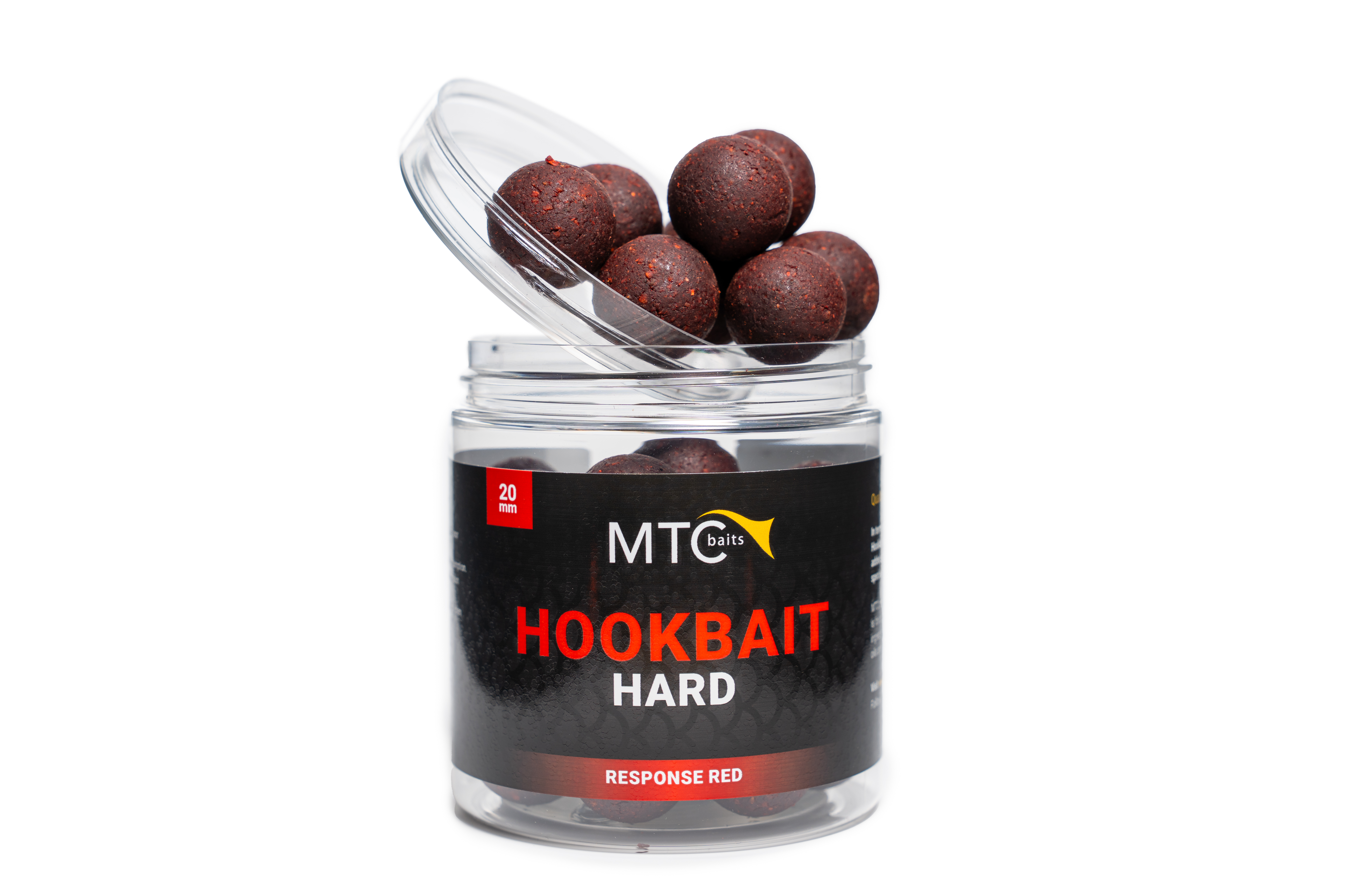 MTC Hookbait Hard - Response Red - 20mm