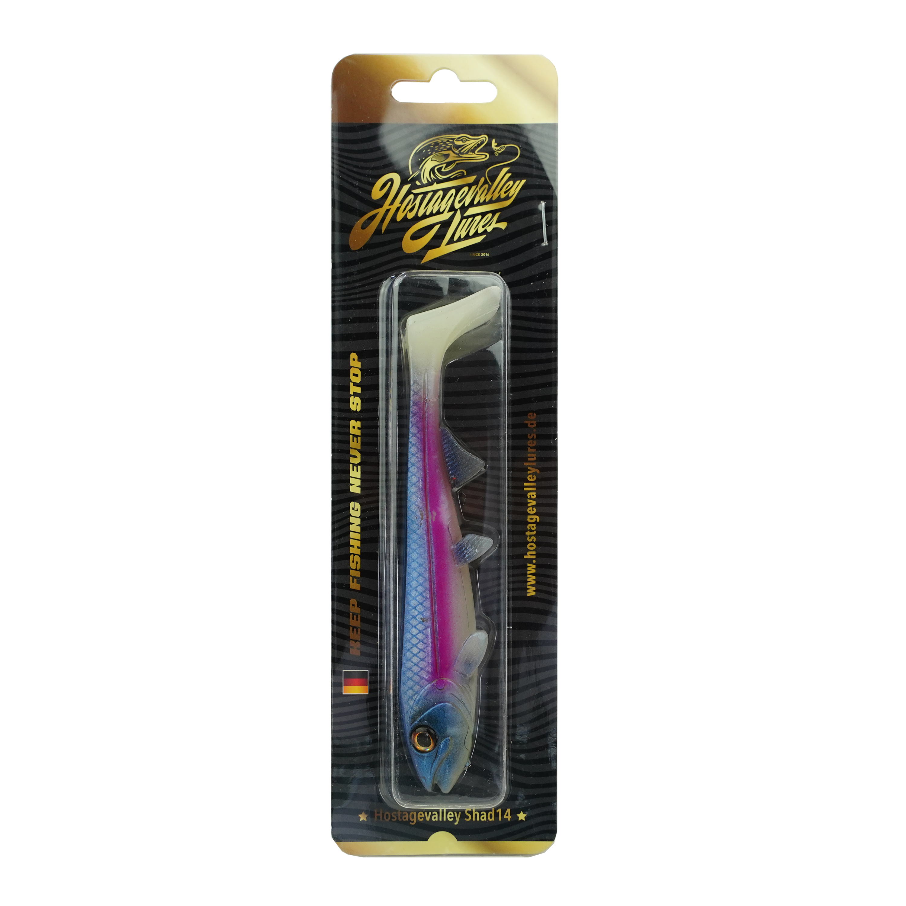 Hostagevalley Shad - Brillance Magenta - 26cm