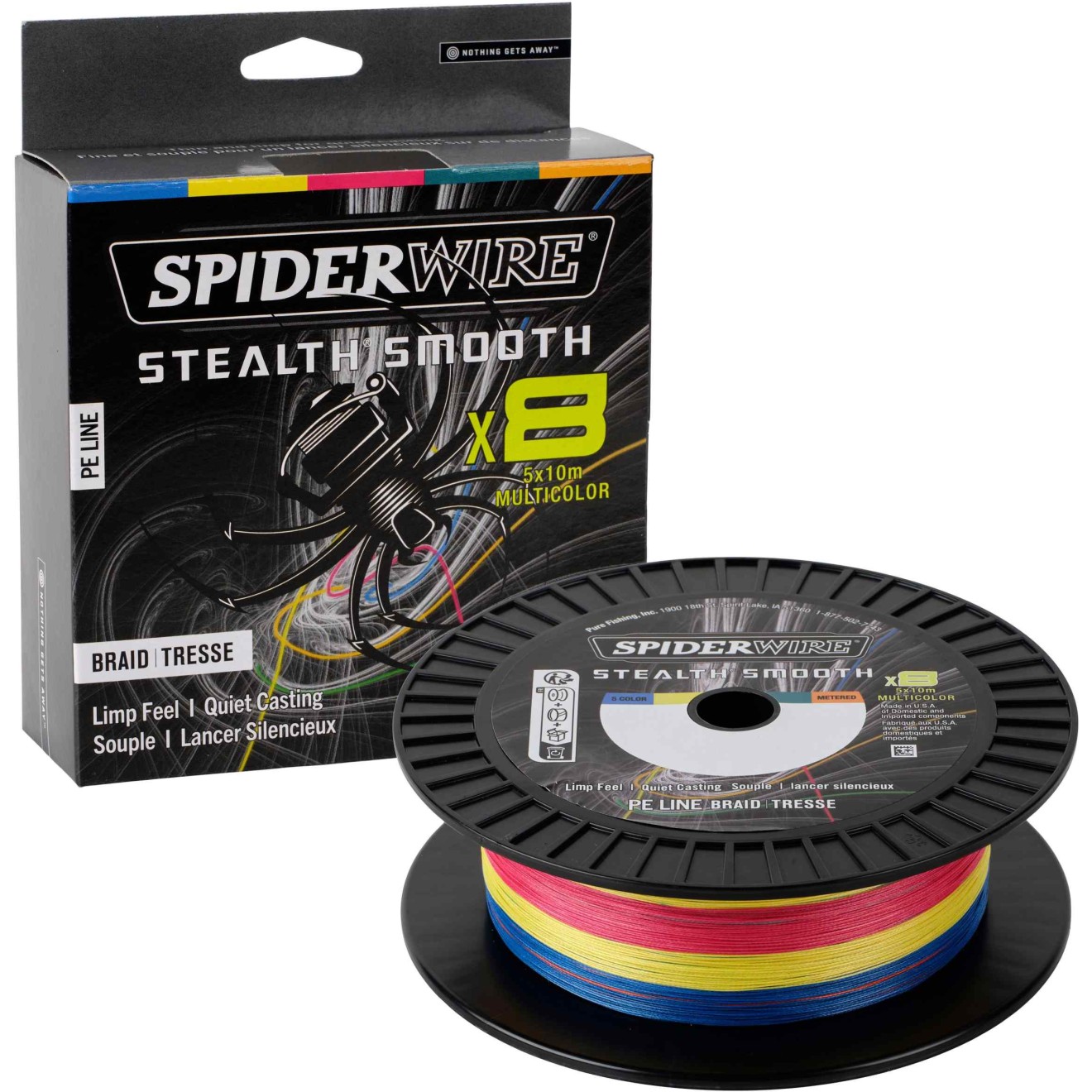 Berkley Spiderwire Stealth Smooth X8 - 5x10m - 600m - 26.4kg - 0.29mm