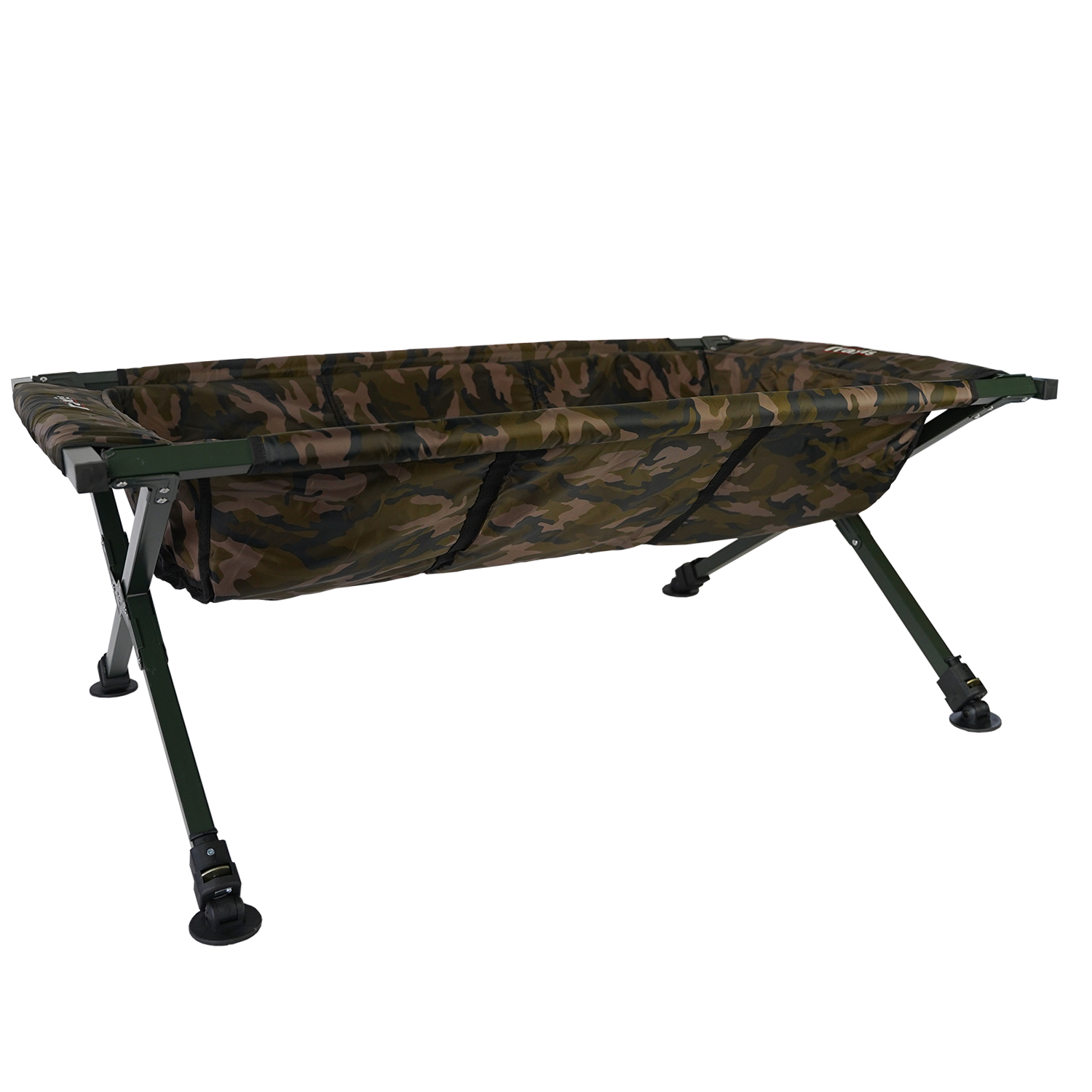 Traxis Camouflage - Cradle XXL - Tapis de décrochage - Pliable - Pieds réglables