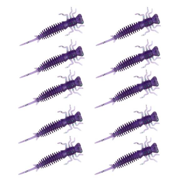 Nymph Crawler - Purple Haze - 4cm - 10pcs