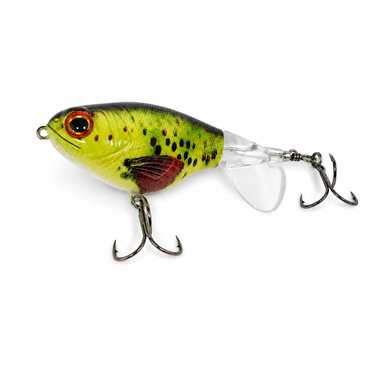 Fish-Xpro Topwater Whopper Plopper - 9cm-14g - Set 5pcs - Incl Tackle Box