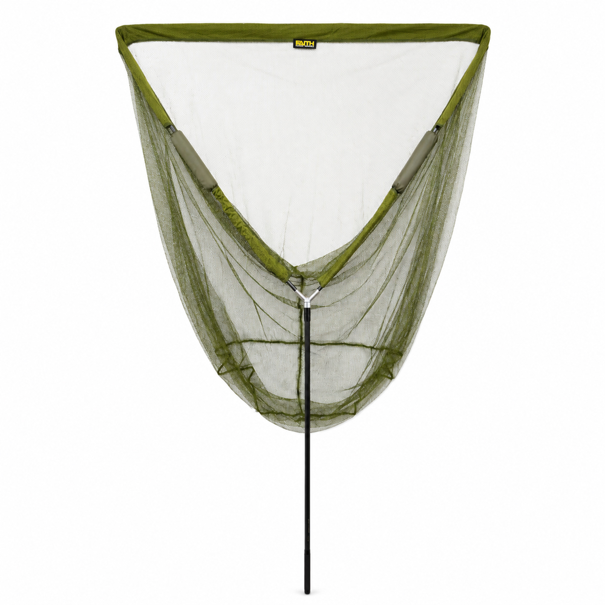 Faith Carp Landing net - 2 Sec. Carbon Handle - 1,80m - incl Double Netfloat